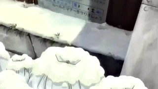 Teen anime babe bounces on hard cock