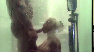 real german couple caught fuck in shower by hidden cam