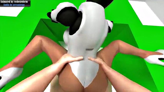 Zusammenstellung von Ebenholzrobotern: Großer Arsch, Hentai und 3D-Porno