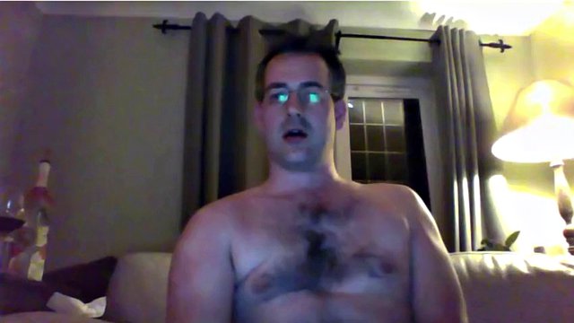 married step dad flashes his oiled up dick