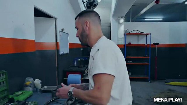 Suited Car Mechanic