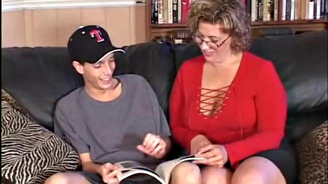 Nasty housewife in love for a big hard cock
