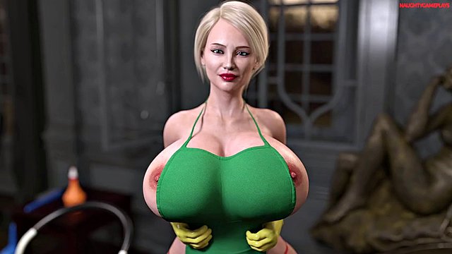 Shadows 03 - Deep anal fisting and gaping ass, a Sexy MILF Put Her Hand into Her Friend's ANUS - 3D Porn Games