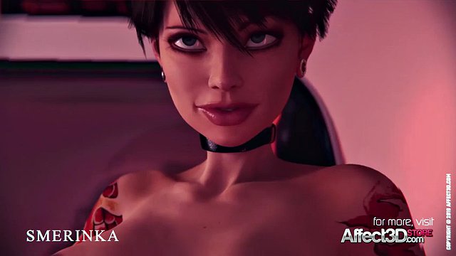 Futa sexy animation with sex toys