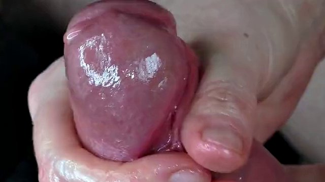 Video di istruzioni sulla mungitura pre-eiaculazione - Primo piano su come ritardare e rovinare l'orgasmo - Vista principale