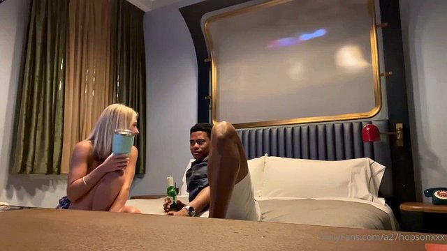 **HOTTEST LEAK** Blonde mother in law takes BBC