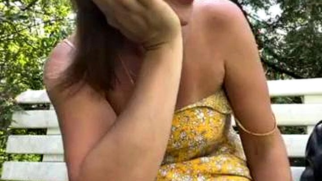 Horny Russian MILF Outdoor Cam Show In the Park ||| Stella888-35 21-05-23