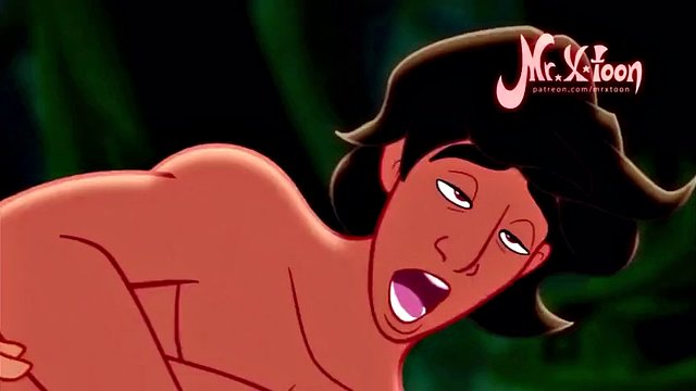 Hercules fucks AND creampies Aladdin (Gay Cartoon)