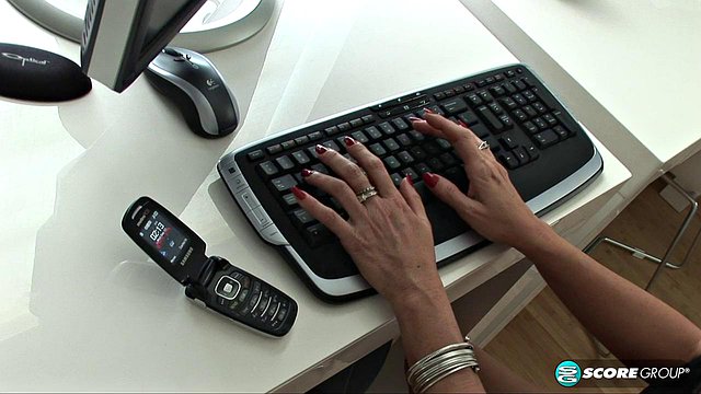 Big Tits Realtors Masturbate with Sex Toys