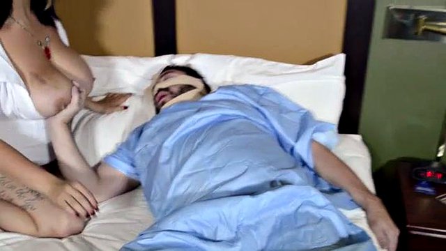 Nurse Trinity Michaels Gives Breast Therapy And Loves To Suck Dick: Blowjob, Big Tits & Hardcore Porn