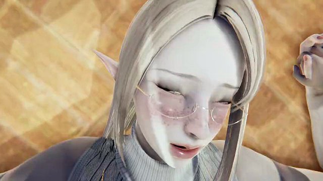 My teacher is a sexy Elf l 3D hentai uncensored SFM