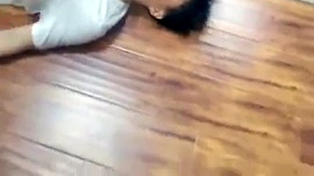 Foot gagging mega deep