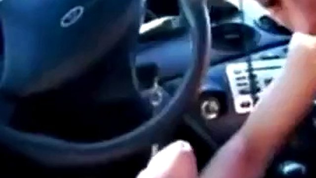 Hooker Sucking Cock in the car italy