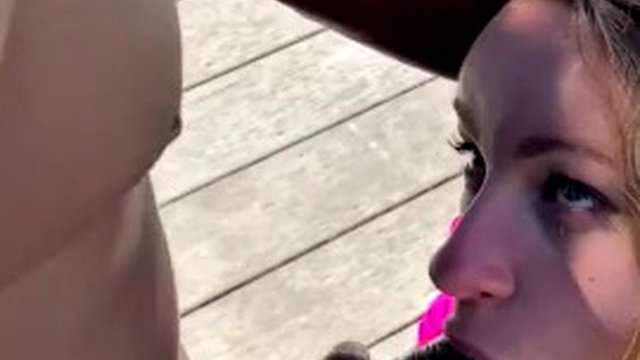 BBC Anal French Blonde Teen Angel Emily Outdoor Summer Sex