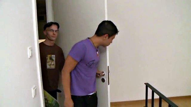 Master skaters make his slut sniff his sneakers
