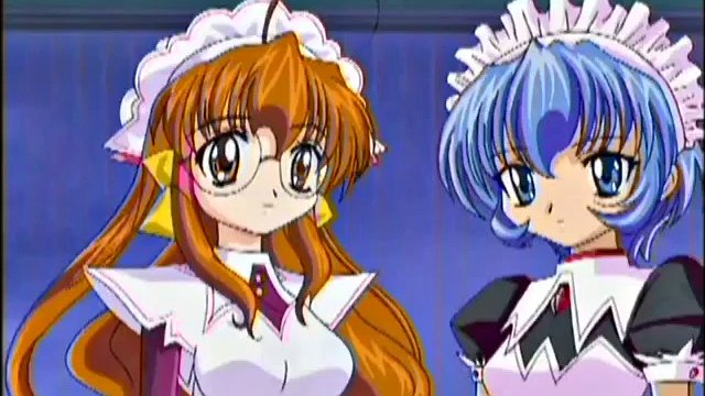 Filthy anime fuck teen babes in MFF threesome