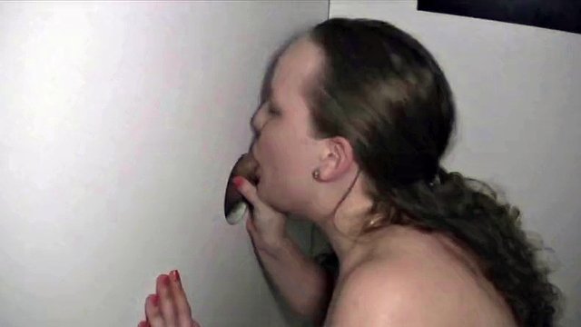 Ghetto Busty Bitch Blowing Boners in Glory Hole Cock Sucking Feast, Ya Fucko!