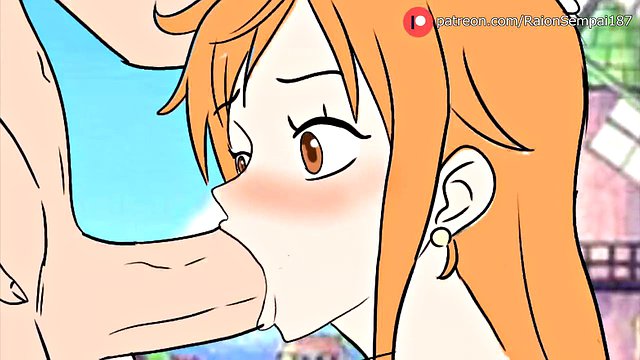 Nami by EroPurgatory Devours Nico Robin's Big Cock