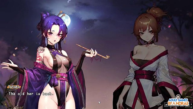 EP18: Threemome Sex With Manari a Yutaka - napůl demon Shinobi
