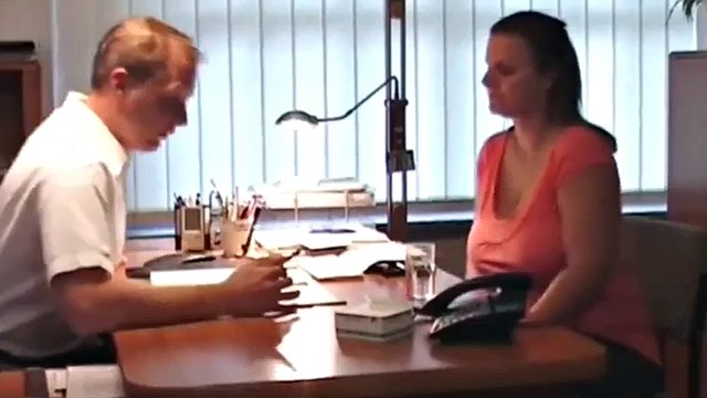 naughty bbw wife came for an interview to get new job