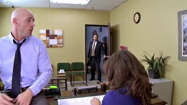Banging a curvy beauty in the office