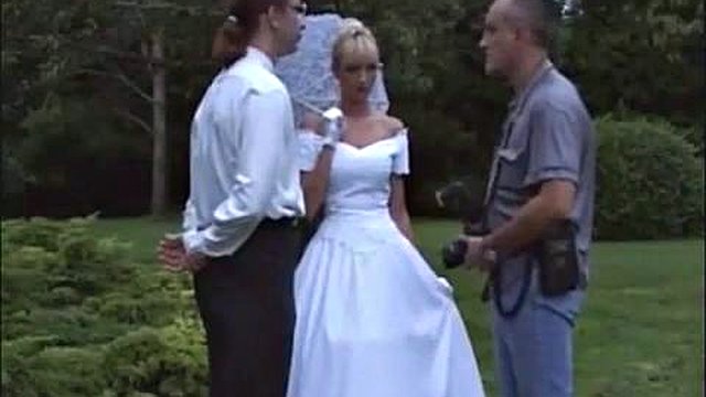 French Bride fucks the Wedding Photographer and Her Husband: Blowjob, Cowgirl & Xhamster Porn