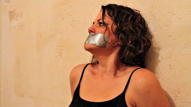 Tape gagged and cuffed: Xhamster, Fetish & Bondage Porn