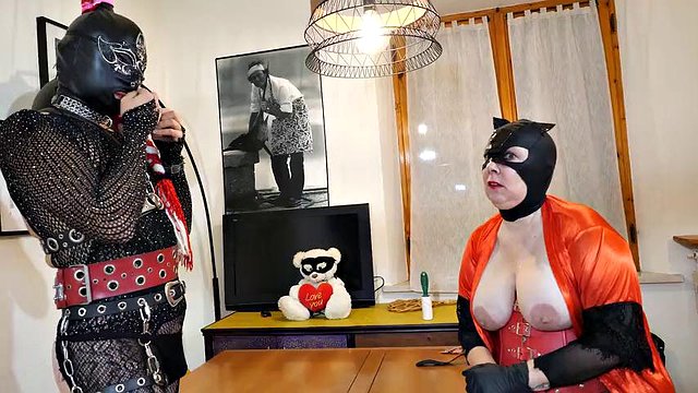 Behind the Scenes of "Sissy Katryn with a mop in the Ass"