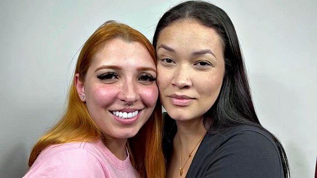 tongue kissing: Fetish, Lesbian & Onlyfans Porn