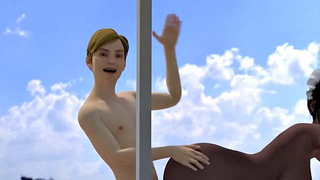 Sexy big booty women have their holes stretched by strange men