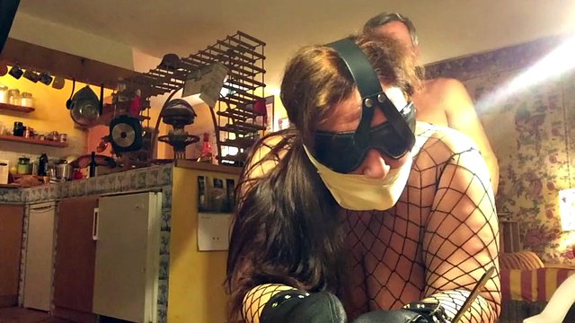 Augusta- A long night of bondage for a submissive slut
