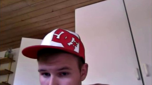 Tattooed young gay slut loves flashing his big hard dick