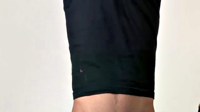 Nude amateur gay slut flashes his small hard meat pol