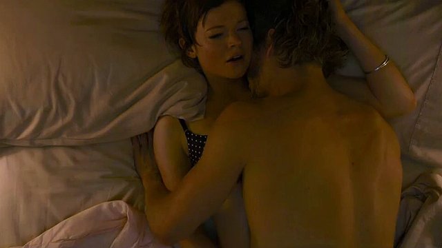 Talented actress Sarah Snook has a hot sex scene