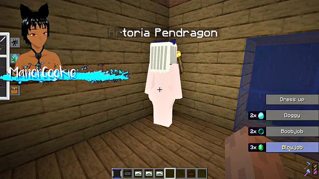 The Jenny Mod Minecraft Fapcraft - It's Fate that I fuck Artoria Pendragon in the ass and mouth