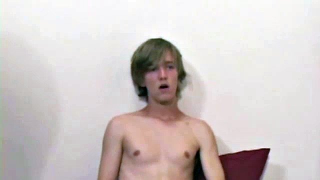 Dustin is a 19 year old skater boy. Ready to jerk off, he ditch his board, get naked and get to work stroking his big uncut dick. This guy jerks his meat off hard then stops to gobble up his pre-cum.