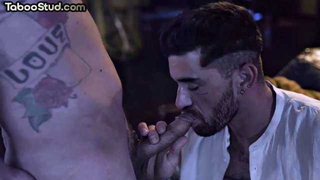 Taboo stepbrother gets fucked in the asshole while home alone