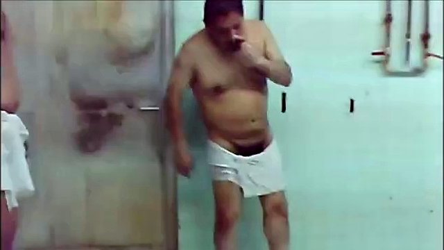 NAGO MĘŻCZYŹNI W SAUNIE 2