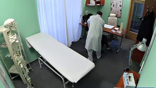 Patient fingers and fucked by your doctor
