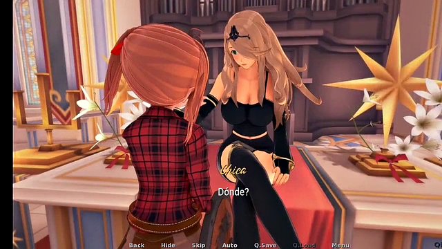 Hero's Harem Guild Cap 3 - The sexy blonde lady Rebeca and her village