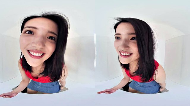 [VR] 業餘日本女孩親吻和舔