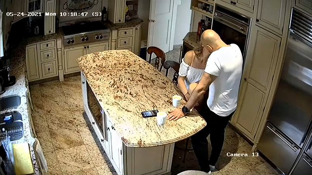 Slutty girlfriend caught having sex with the neighbor