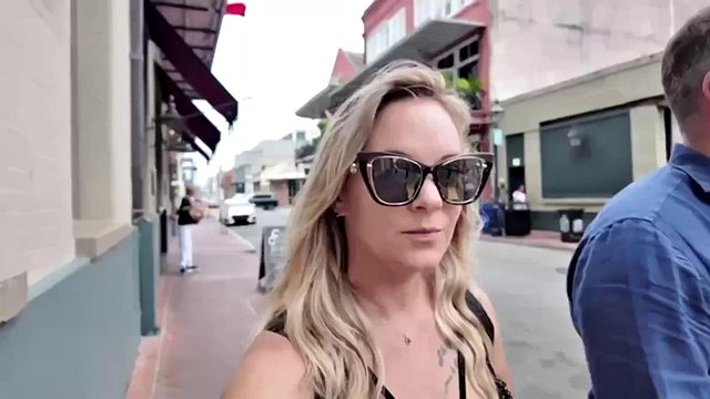 Busty French Mature Tiffany Gets Pounded by Couple on USA Holiday