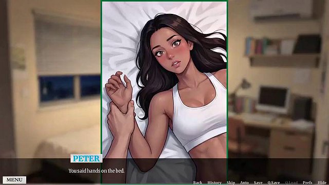 The Latina Gets Dominated - با لذت عالی یک بازی پورنو متحرک Ai
