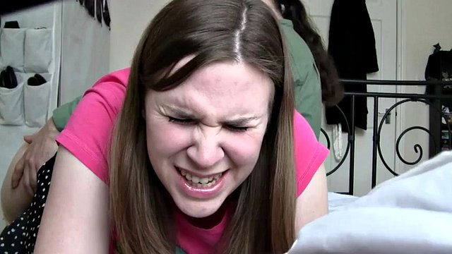 Hand spanked