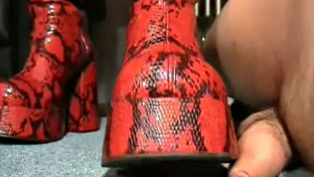 Red boot cock trample (edit)