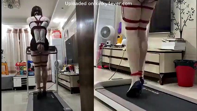 Bondage On Treadmill: Hardcore, Fetish & Bdsm Porn