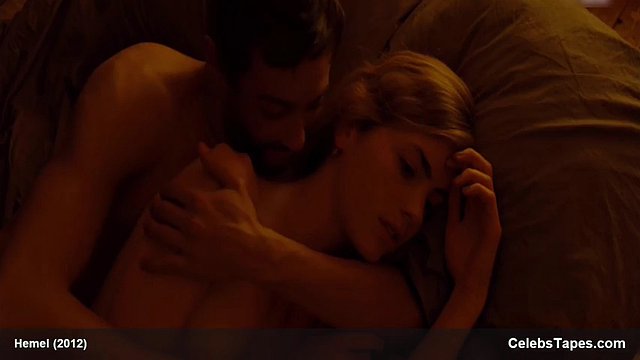 Hannah Hoekstra strips topless and has sex