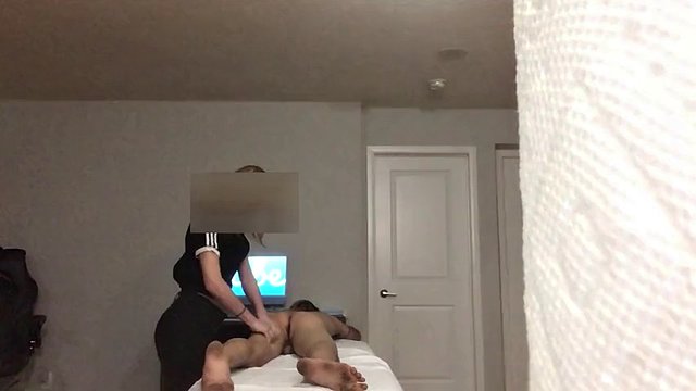 Legitimate blonde masseuse surrenders to a huge Asian cock 2nd Ap PT1
