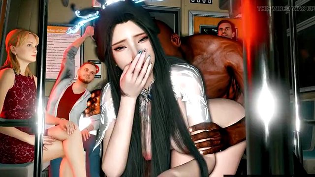 3D Big Boobs Ο Ασιάτης σκλάβος γαμήθηκε τόσο σκληρά στο λεωφορείο